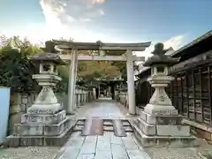 郡山八幡神社の鳥居