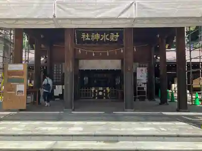射水神社の本殿・本堂