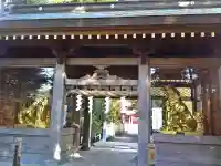 安住神社の山門・神門