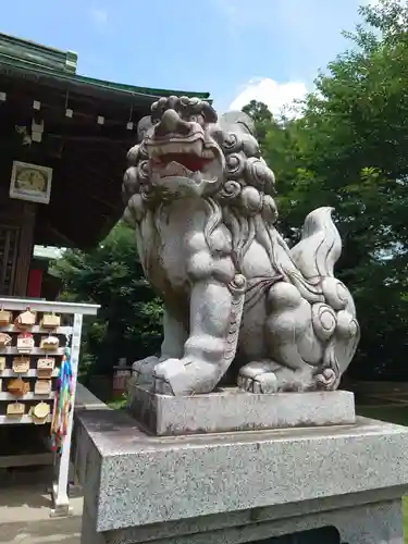 新倉氷川八幡神社の狛犬