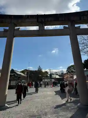 豊國神社の初詣