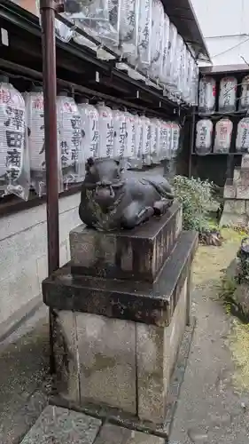文子天満宮の狛犬