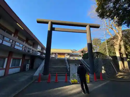 千葉縣護國神社の鳥居