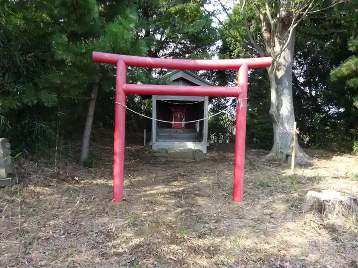 稲荷神社(下平間)の鳥居