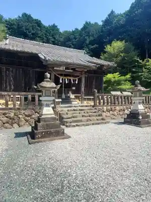 蜂前神社の本殿・本堂