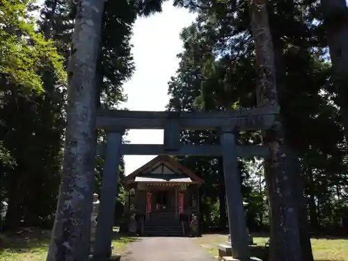 田開稲荷神社の鳥居