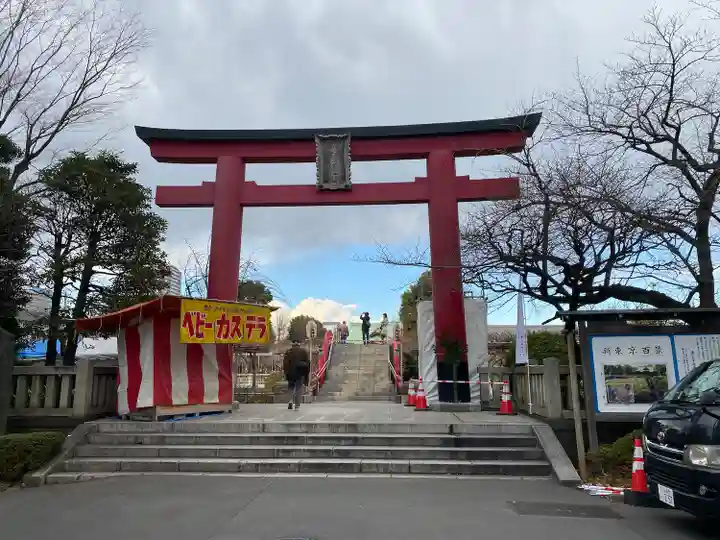 亀戸天神社の鳥居