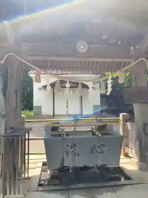 冨士御室浅間神社の手水舎