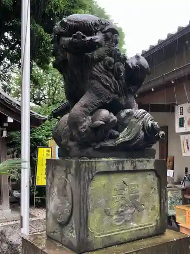 蛇窪神社の狛犬