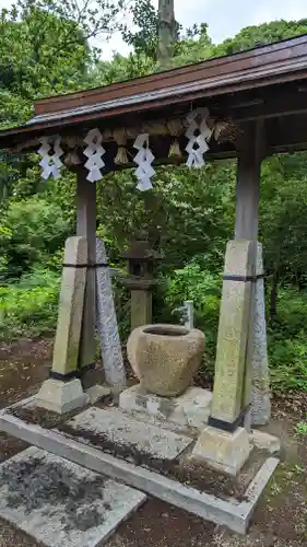 赤根天神社の手水舎