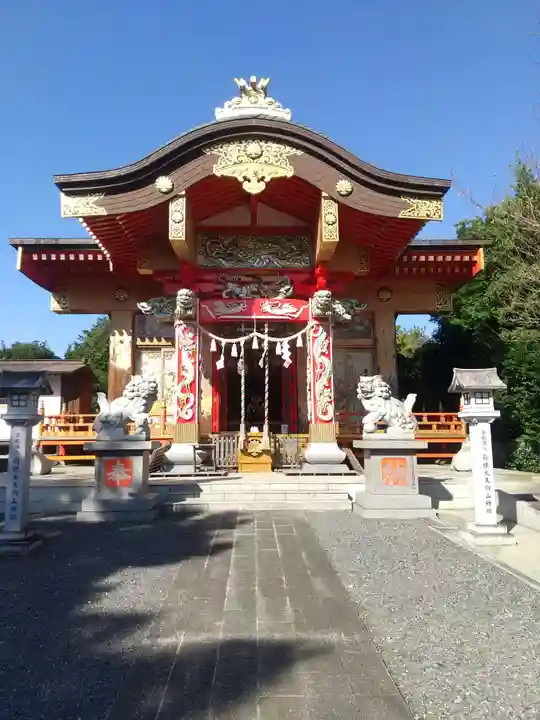 加波山神社真壁拝殿(茨城県)