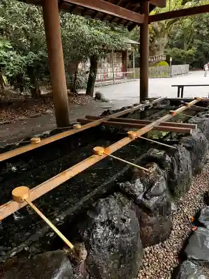 熱田神宮の手水舎