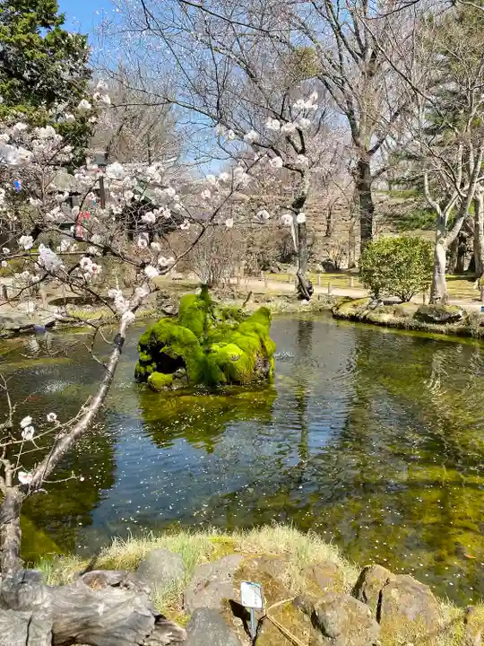 懐古神社の庭園