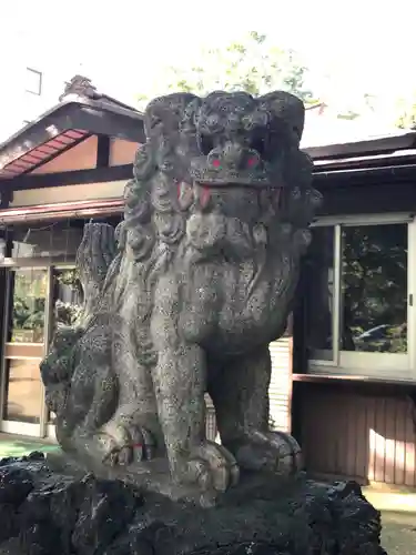 厳嶋神社の狛犬