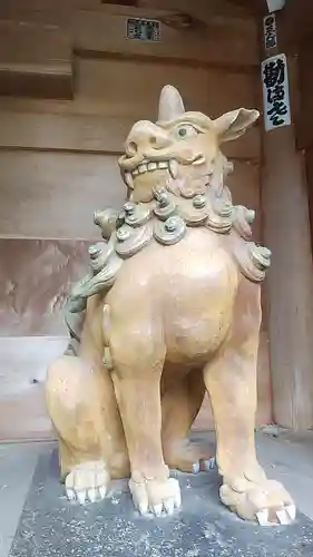 伊佐須美神社の狛犬