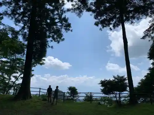 城峯神社の景色