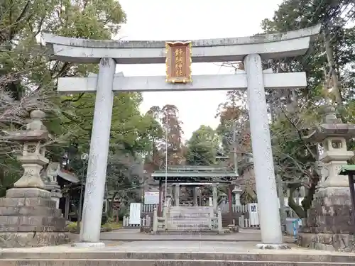 針綱神社の鳥居