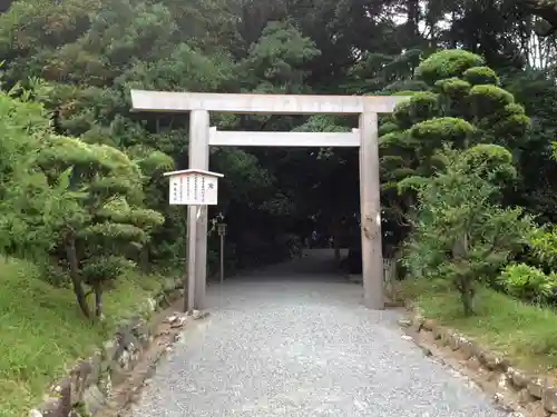 月讀宮（皇大神宮別宮）の鳥居