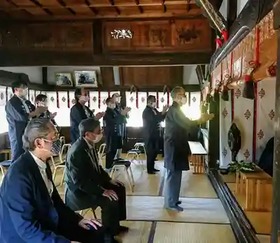 阿邪訶根神社のお祭り