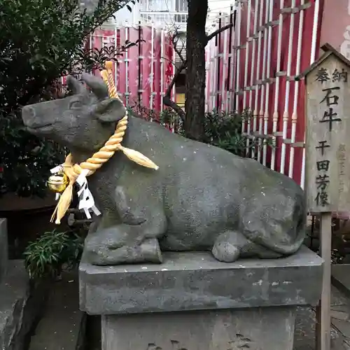 平河天満宮の狛犬