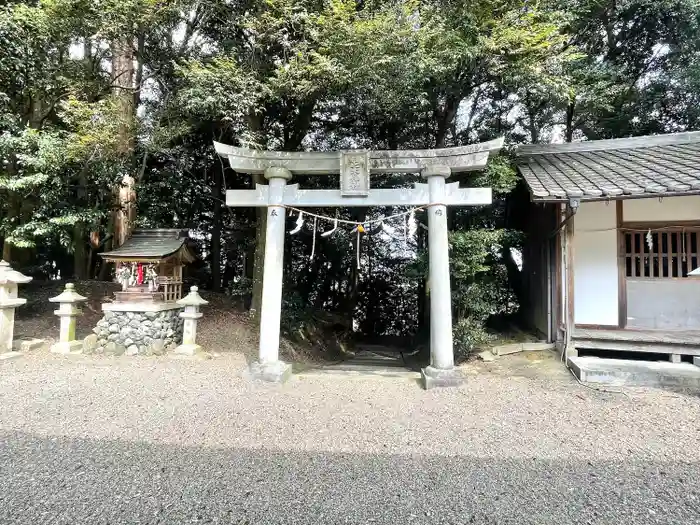 杉之木神社の鳥居