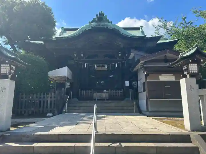 桐ヶ谷氷川神社の本殿・本堂