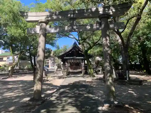 白山神社の鳥居