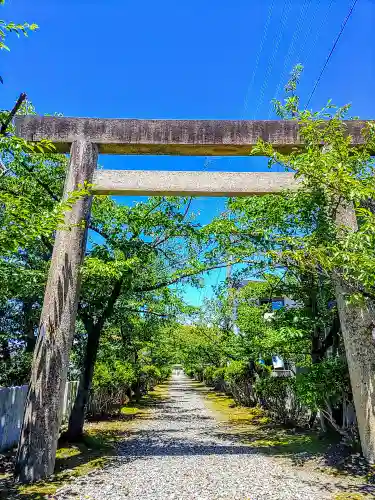 藤島神社の鳥居