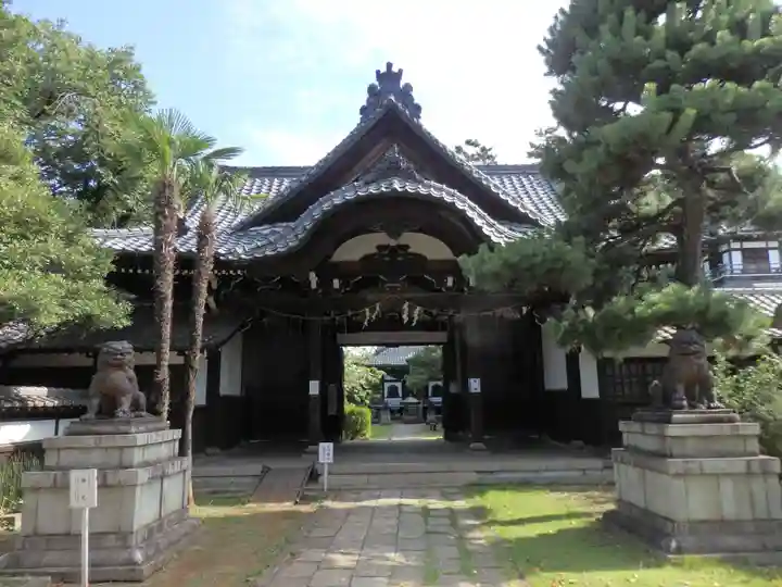 観音寺(世田谷山観音寺)の山門・神門
