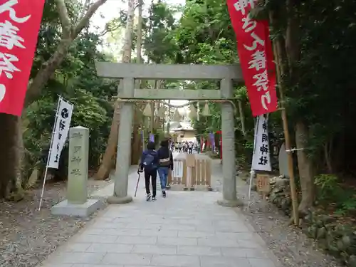 神明神社の鳥居