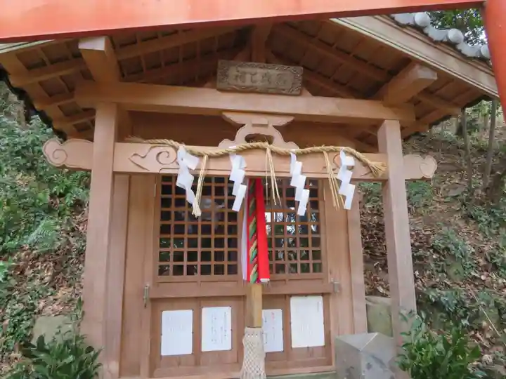 弁財天社の本殿・本堂