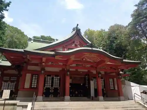 世田谷八幡宮の本殿・本堂