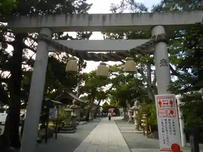 森戸大明神(森戸神社)の鳥居
