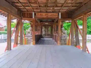 八幡社(附島)の本殿・本堂