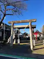 室原神社(萩原町串作)の鳥居