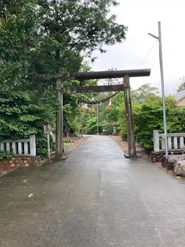 乎豆神社の鳥居