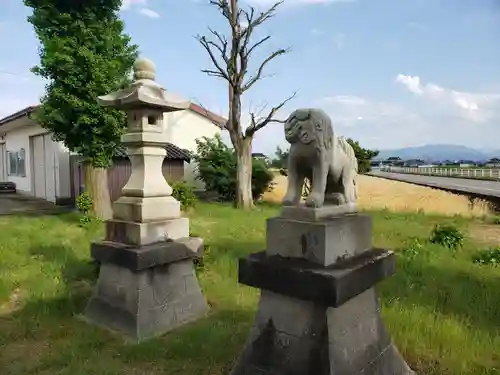 日宮社の狛犬