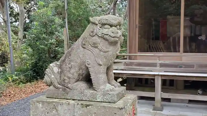 遠見岬神社の狛犬