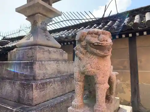 下御霊神社の狛犬