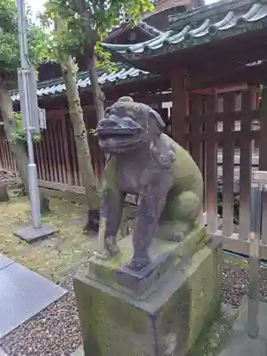 牛嶋神社の狛犬