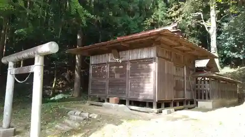 白山神社の本殿・本堂