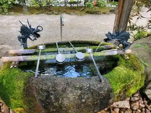 徳善院明王密寺の手水