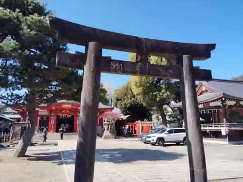 品川神社の鳥居