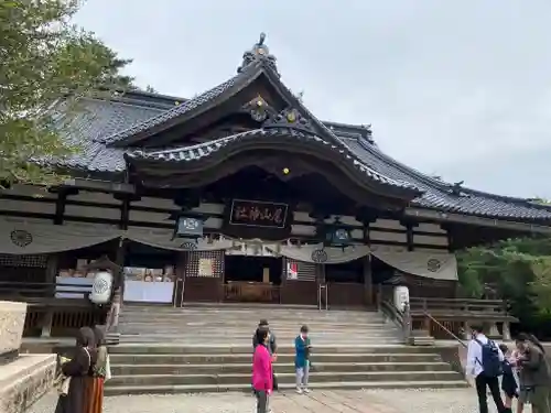 尾山神社の本殿・本堂