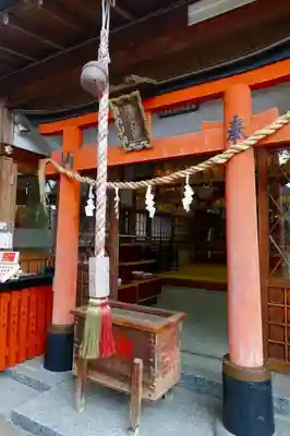 伏見稲荷本教間力教会の鳥居