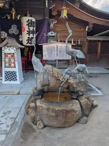 櫛田神社の手水舎
