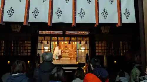 溝旗神社（肇國神社）の本殿・本堂