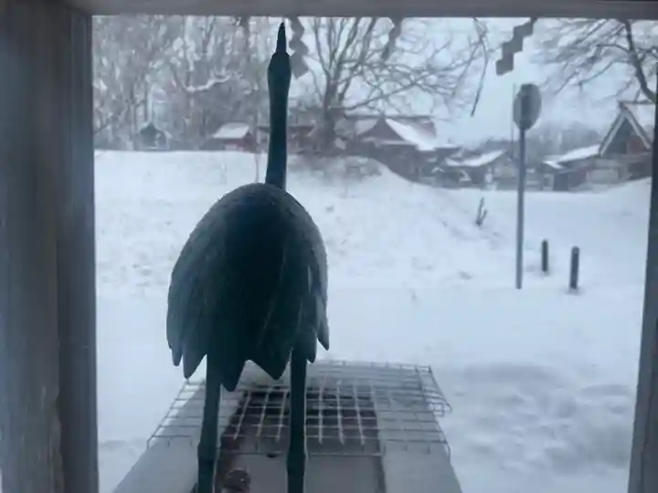釧路一之宮 厳島神社の手水舎