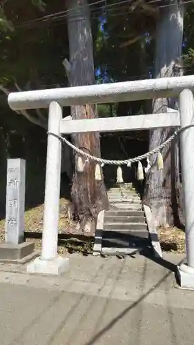 坊沢神明社の鳥居