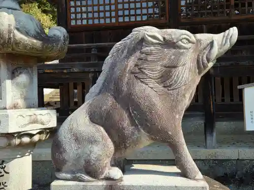 和氣神社（和気神社）の狛犬